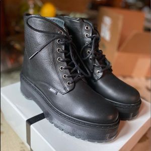 Bronx Rifka Super Chunky Platform Biker Boots